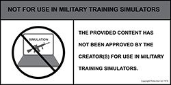 Not For Use In Military Training Simulators